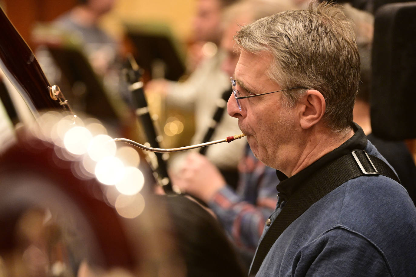 Así ha sido el ensayo de la orquesta en Miramon