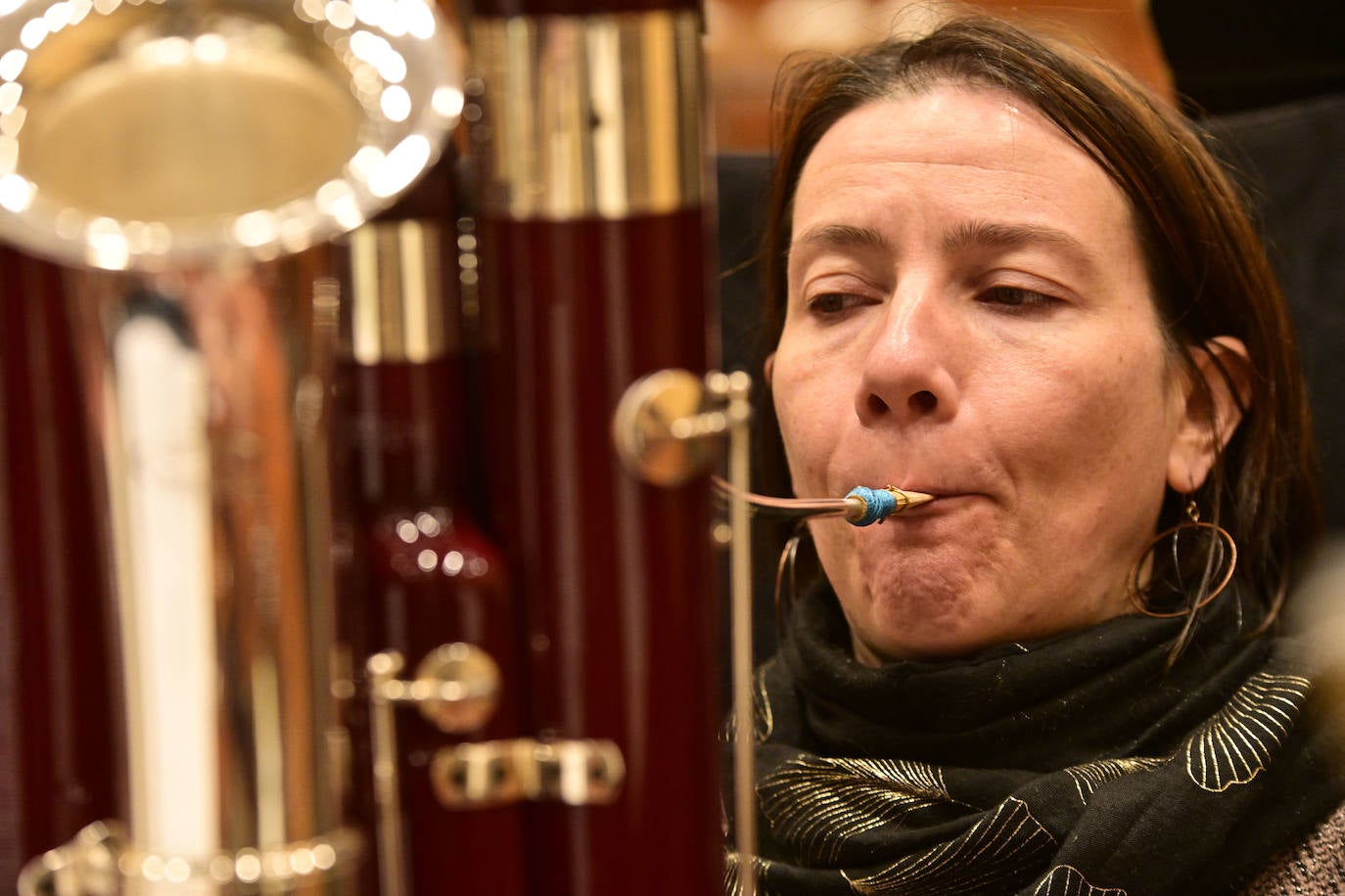 Así ha sido el ensayo de la orquesta en Miramon