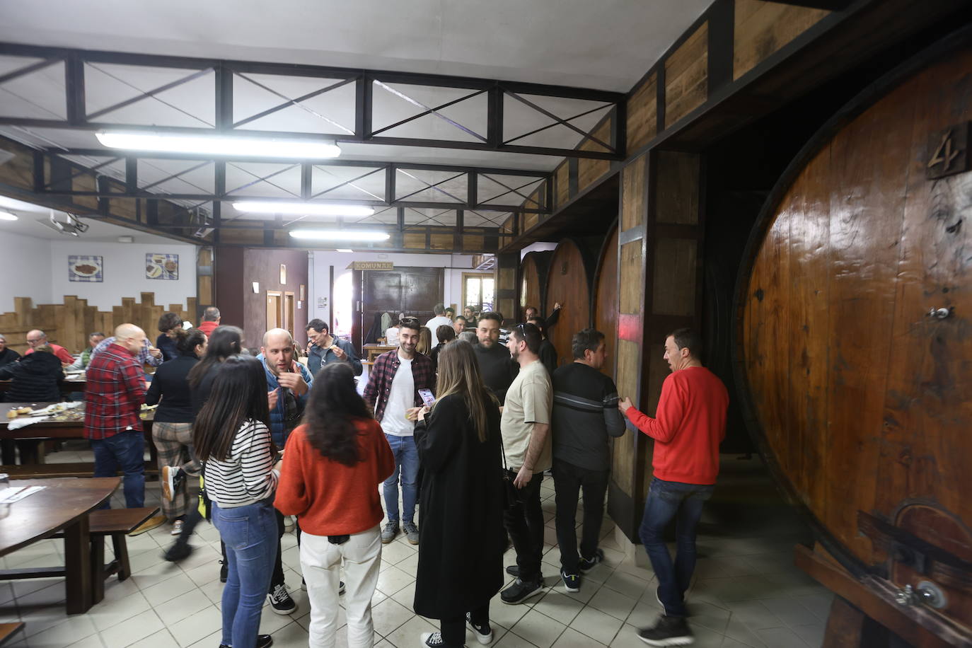 El ambiente del txotx inunda Hernani y Astigarraga