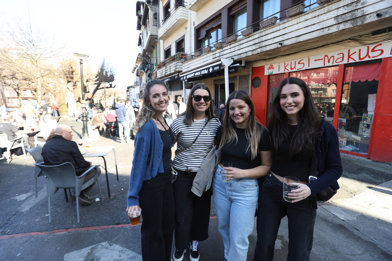 El ambiente del txotx inunda Hernani y Astigarraga