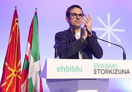 Pello Otxandiano, candidato de EH Bildu.