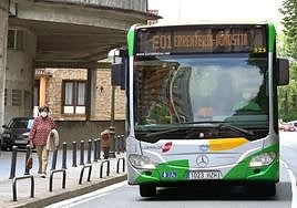 Autobús a Donostia.
