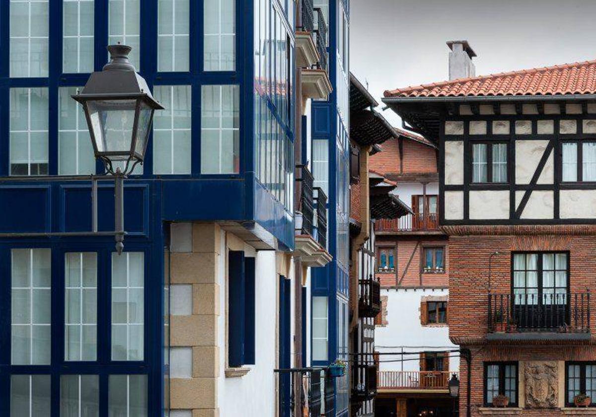 Casco histórico de Hondarribia.