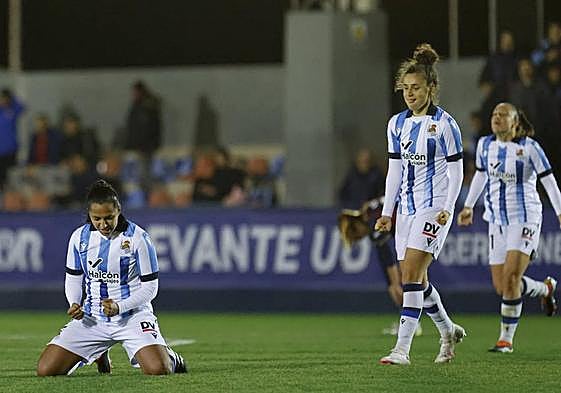 Vanegas y Tejada celebrando la victoria.