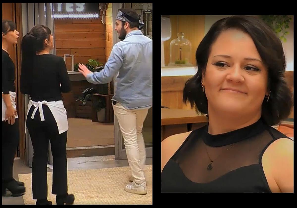 El momento en el que Álex se va de First Dates y Sandra cuando se da cuenta.