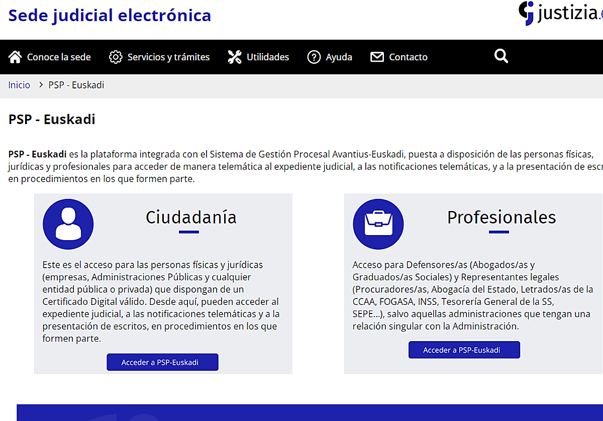 Los ciudadanos ya pueden acceder online a los procesos judiciales de los que son parte