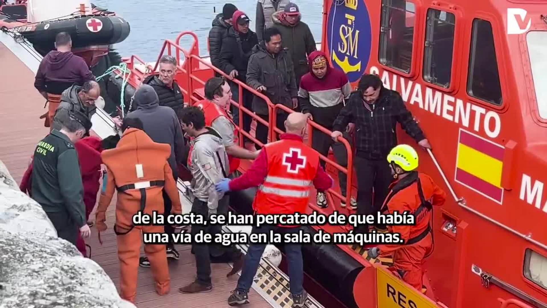 El naufragio del 'María Reina Madre'