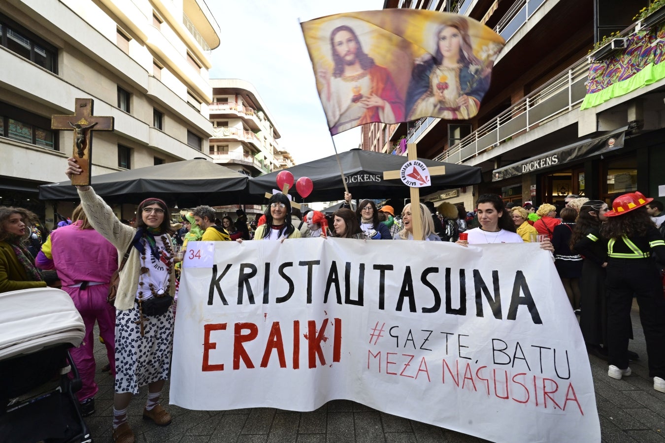 Los disfraces más originales están en Tolosa