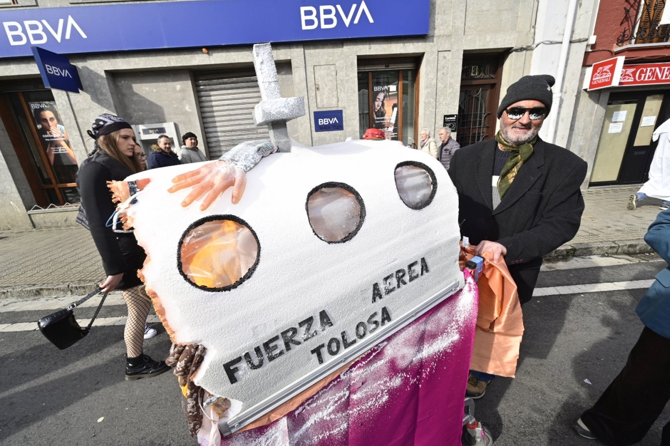 Los disfraces más originales están en Tolosa