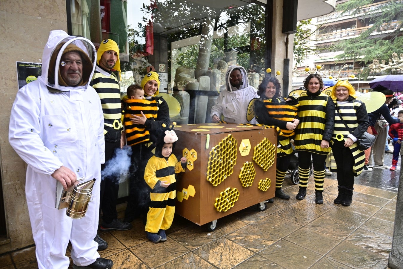 La imaginación gana a la lluvia y al viento en Tolosa