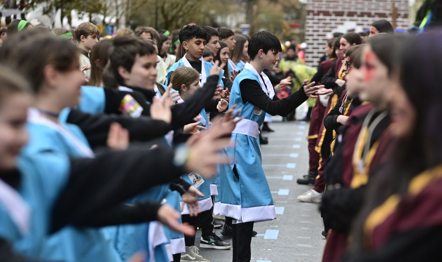 La imaginación gana a la lluvia y al viento en Tolosa