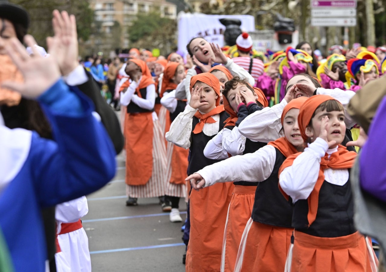 La imaginación gana a la lluvia y al viento en Tolosa