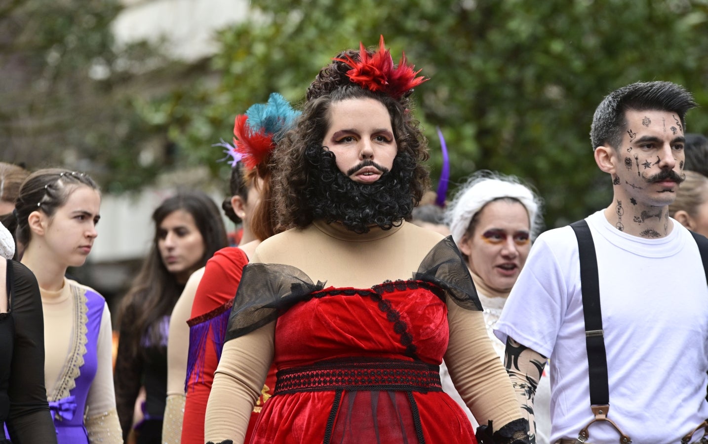 La imaginación gana a la lluvia y al viento en Tolosa