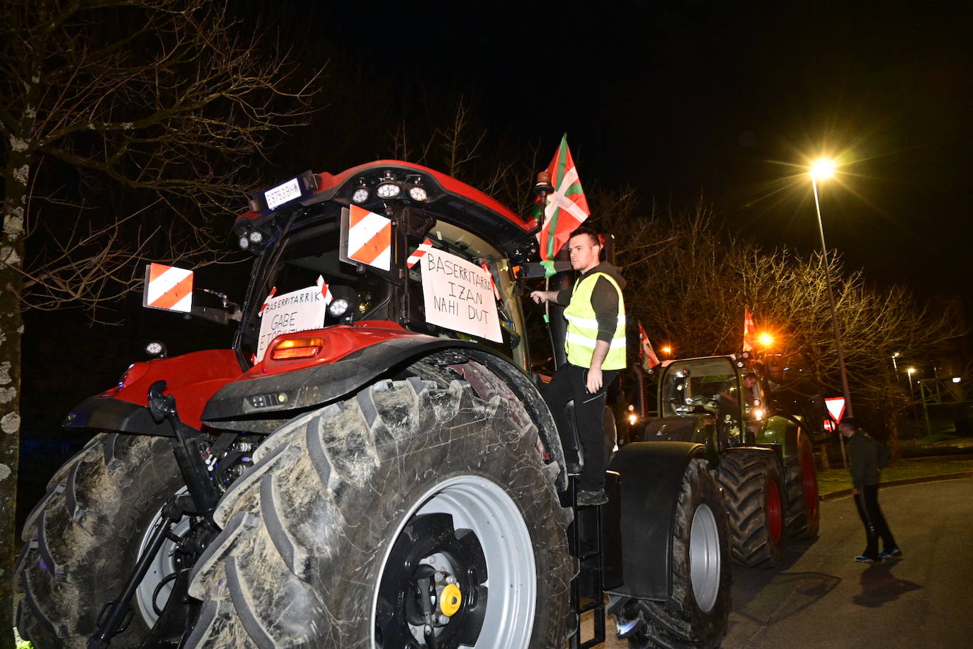 Las &#039;tractoradas&#039; llegan a Gipuzkoa