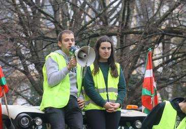 Pastor de ovejas, remero de Orio y taxista, así es el impulsor de la tractorada de Gipuzkoa