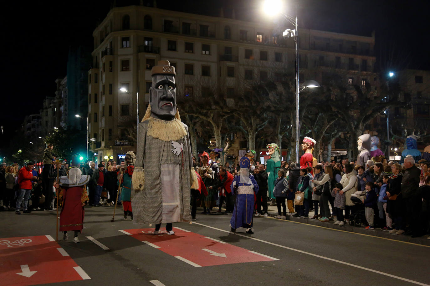 El entierro de la sardina de Irun, en imágenes