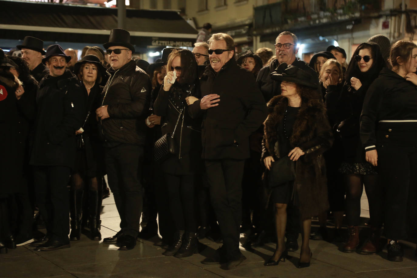 El entierro de la sardina de Irun, en imágenes