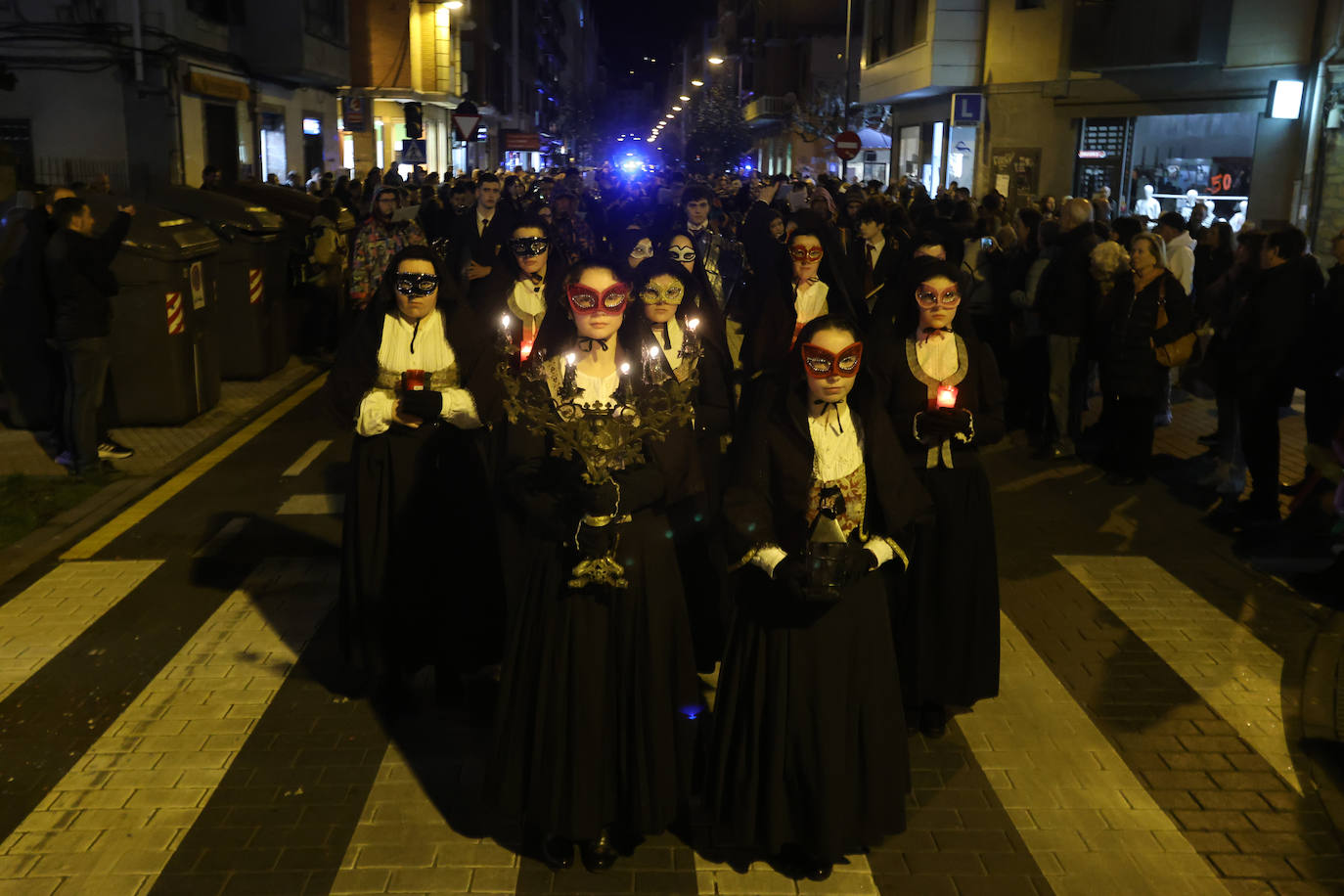 El entierro de la sardina de Errenteria, en imágenes