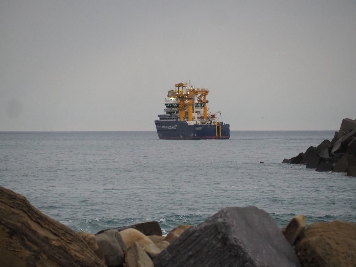 El &#039;Edda Goelo&#039; se despide de Zumaia