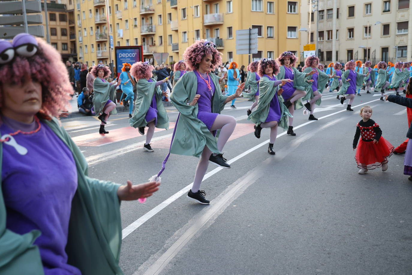 El Carnaval vuelve a brillar en Irun