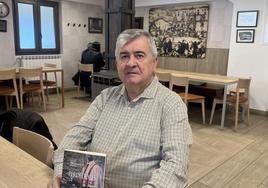 El profesor jubilado, Miguel Arroitajauregui, presenta el martes su libro: 'Perdedores y vencidos'.