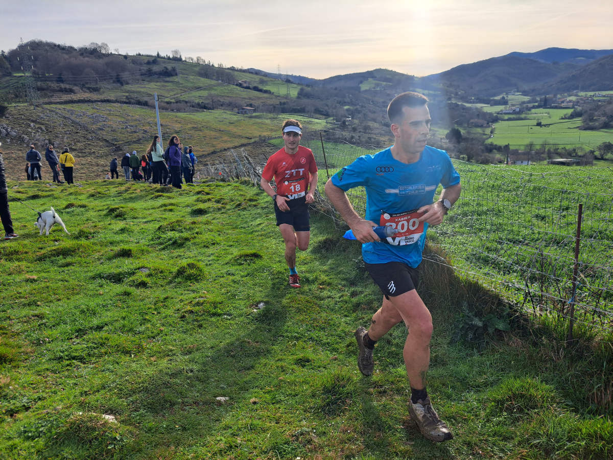 Iraitz Legorburu eta Oihana Zubillaga nagusi Zaldei bidea lasterketan