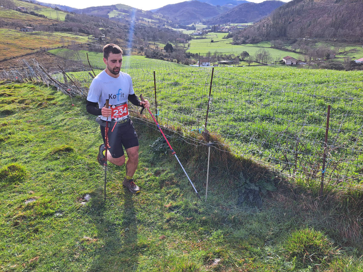 Iraitz Legorburu eta Oihana Zubillaga nagusi Zaldei bidea lasterketan