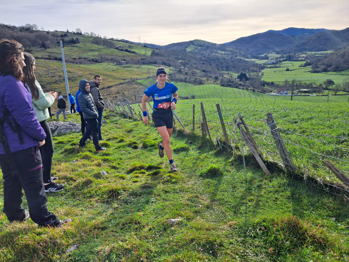 Iraitz Legorburu eta Oihana Zubillaga nagusi Zaldei bidea lasterketan