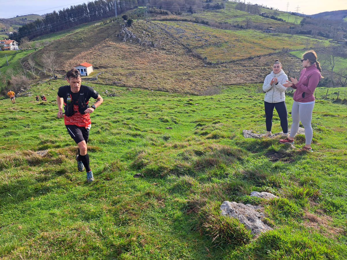 Iraitz Legorburu eta Oihana Zubillaga nagusi Zaldei bidea lasterketan