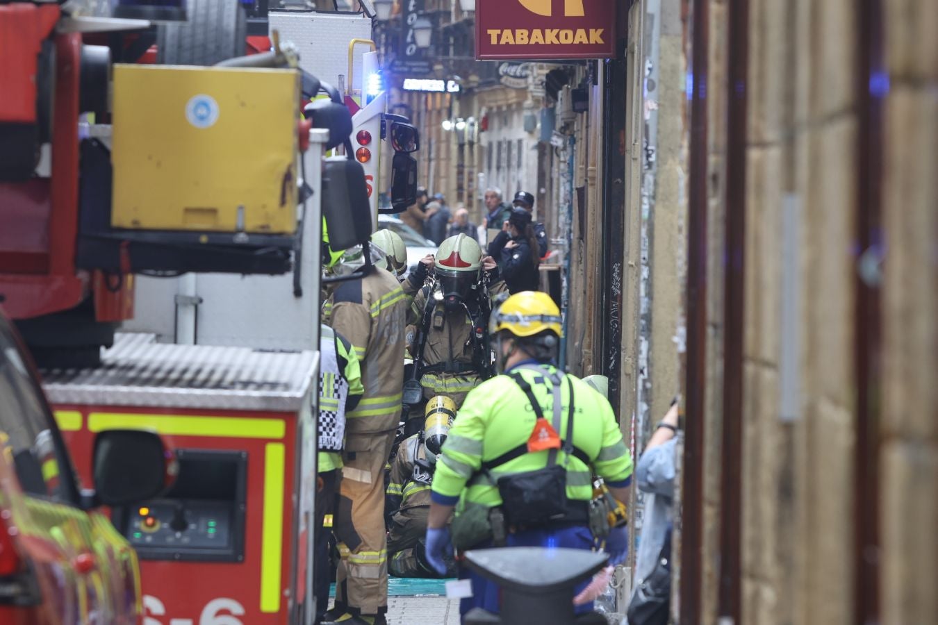 El humo vuelve a activar las alertas en la Parte Vieja