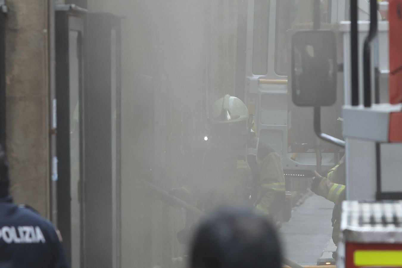 El humo vuelve a activar las alertas en la Parte Vieja