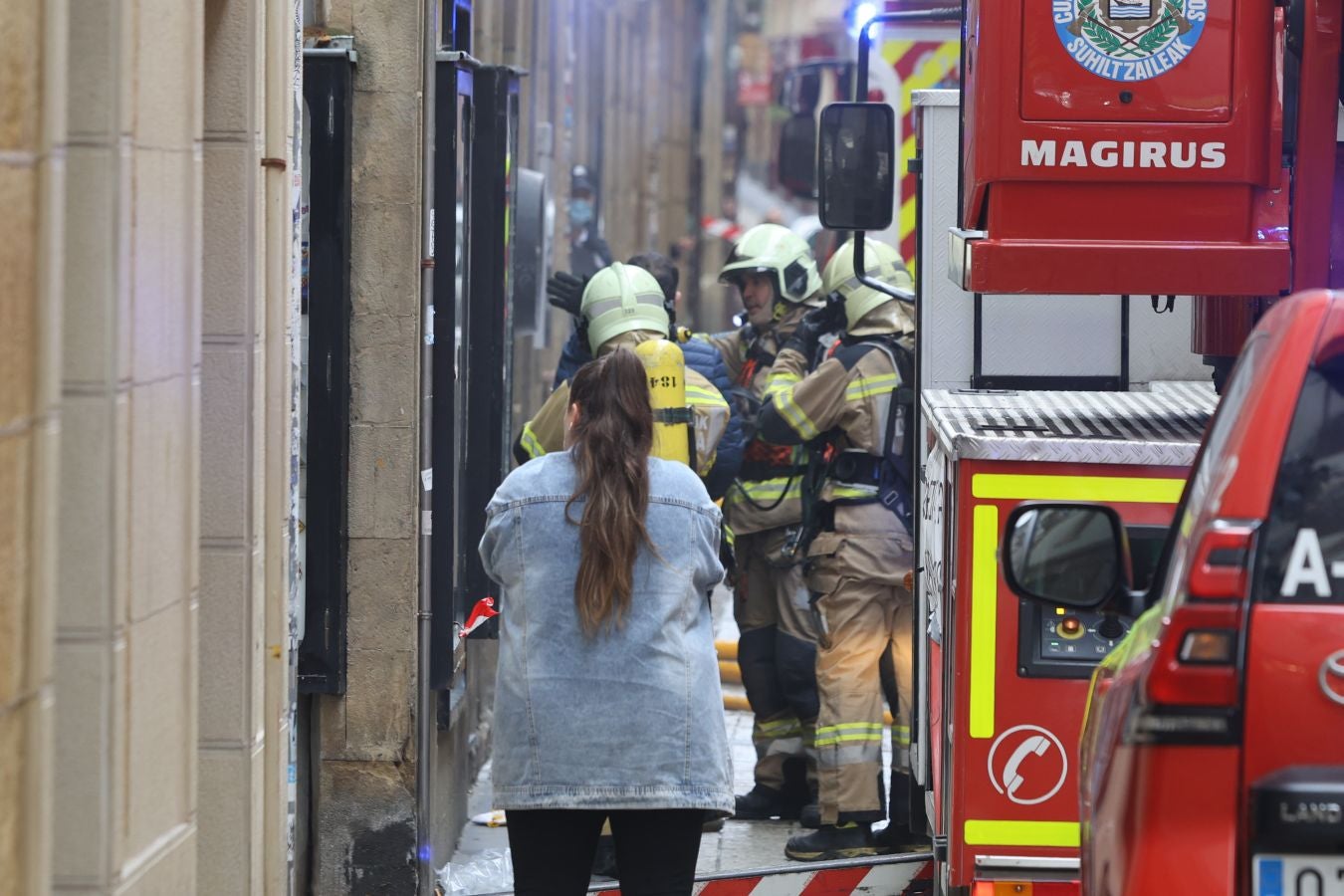 El humo vuelve a activar las alertas en la Parte Vieja