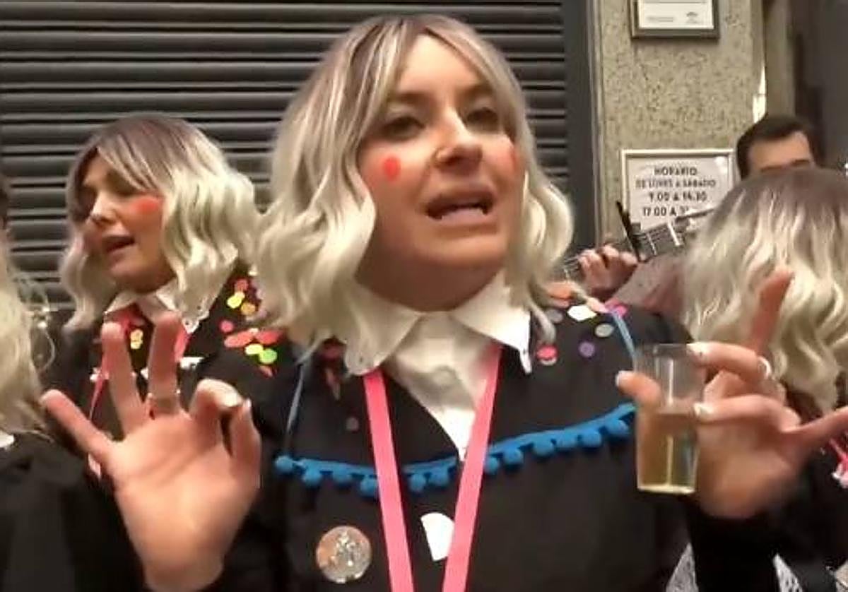 Una chirigota lanza una curiosa dedicatoria a los vascos.