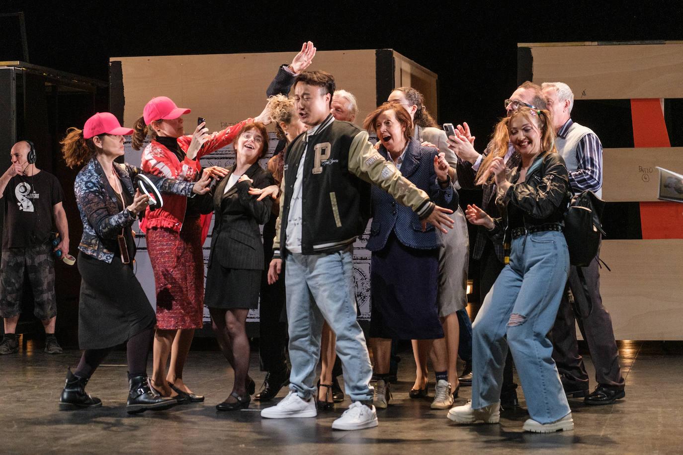 El ensayo de Opus Lirica, en imágenes