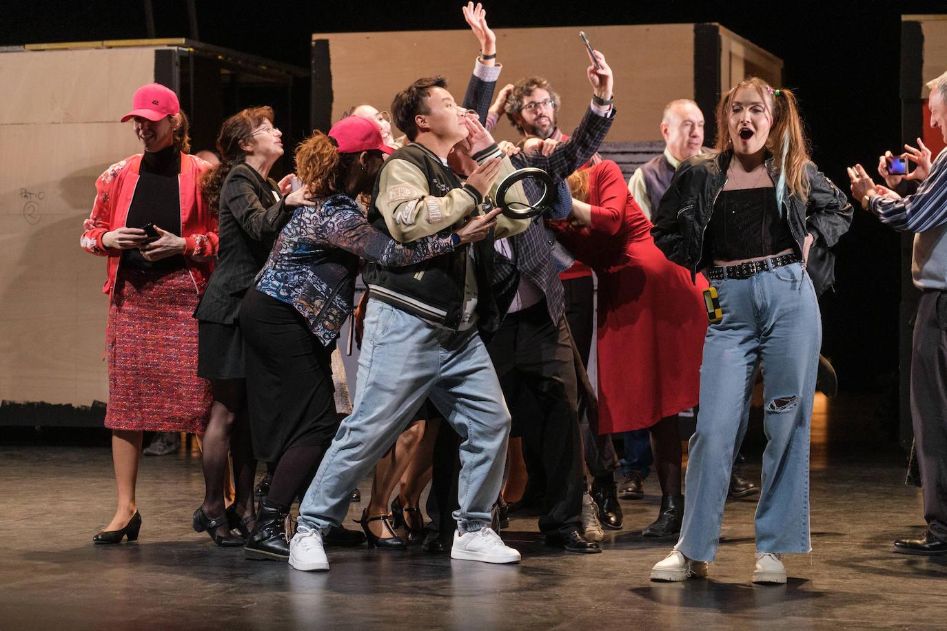 El ensayo de Opus Lirica, en imágenes