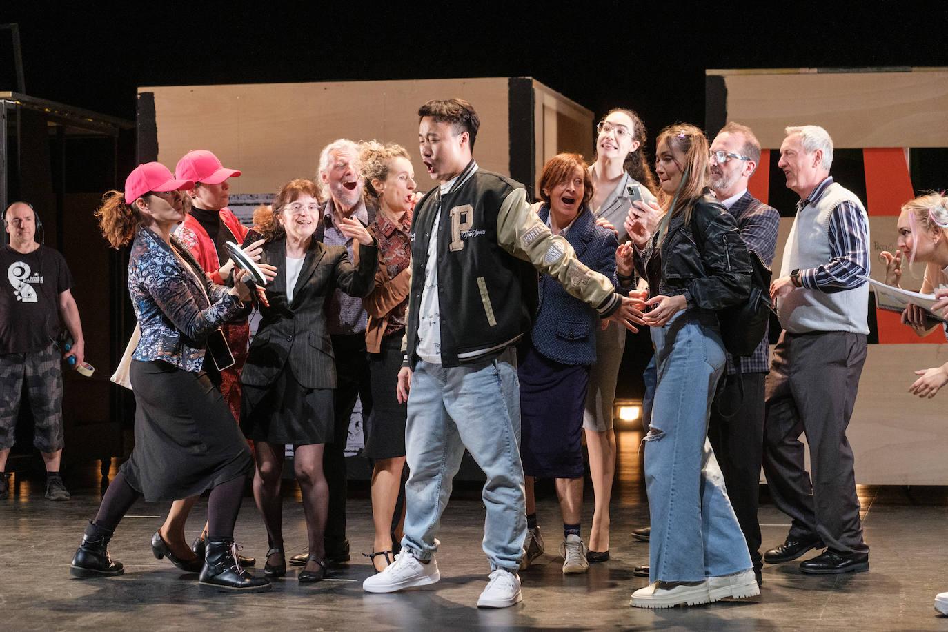 El ensayo de Opus Lirica, en imágenes