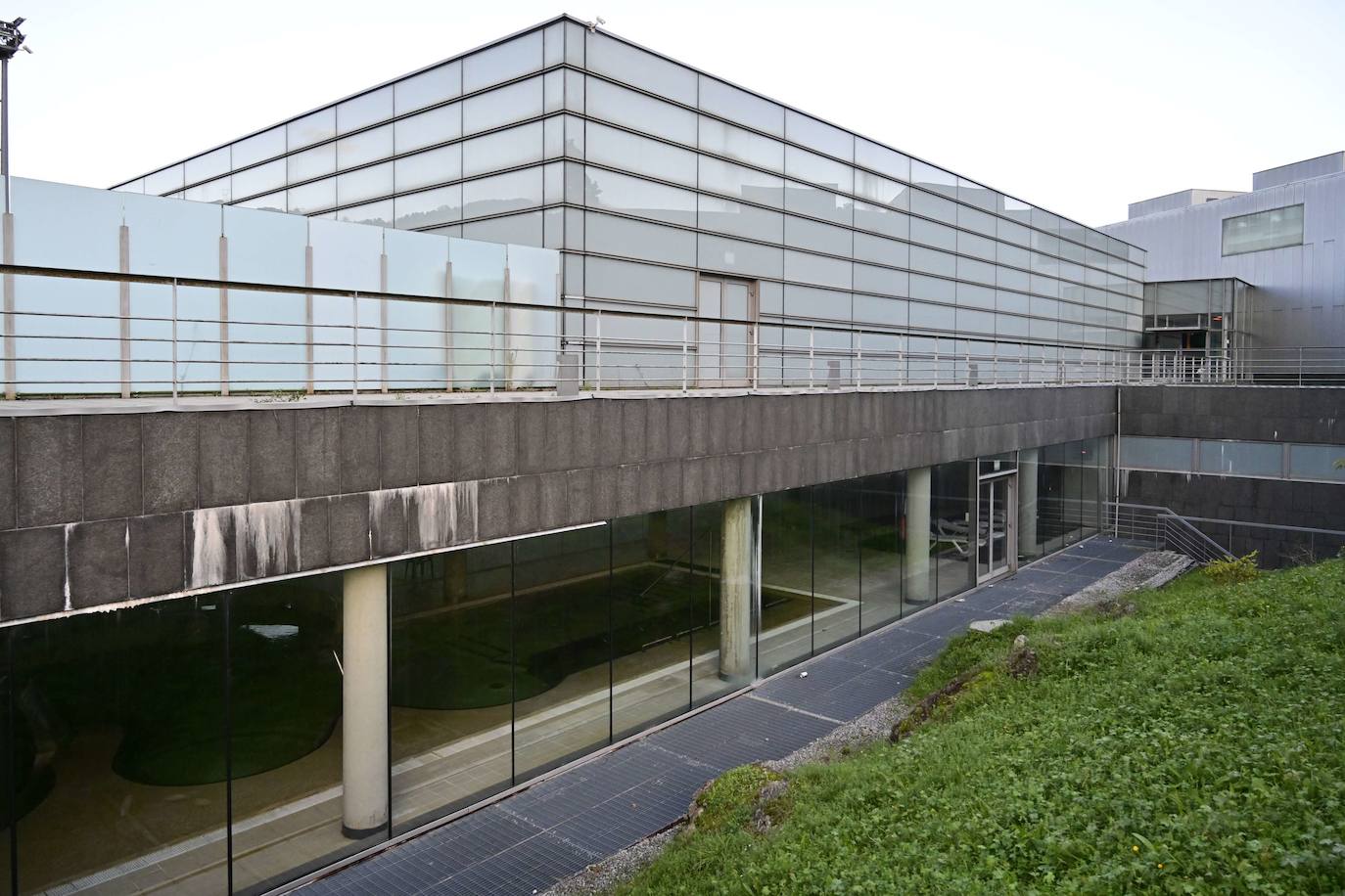 Polideportivo Usabal de Tolosa, lugar donde se disputó el partido.