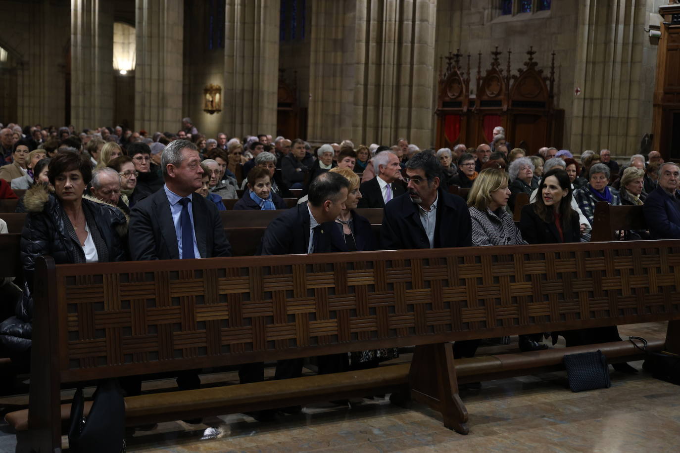 Las imágenes del funeral de Juan Mari Uriarte