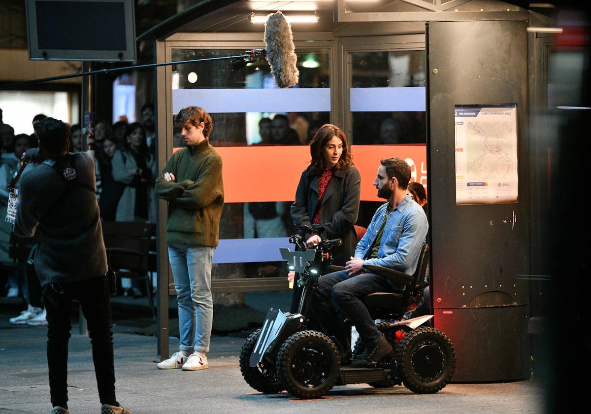 Luces, cámara y acción: Eibar, plató de cine con Dani Rovira como estrella principal