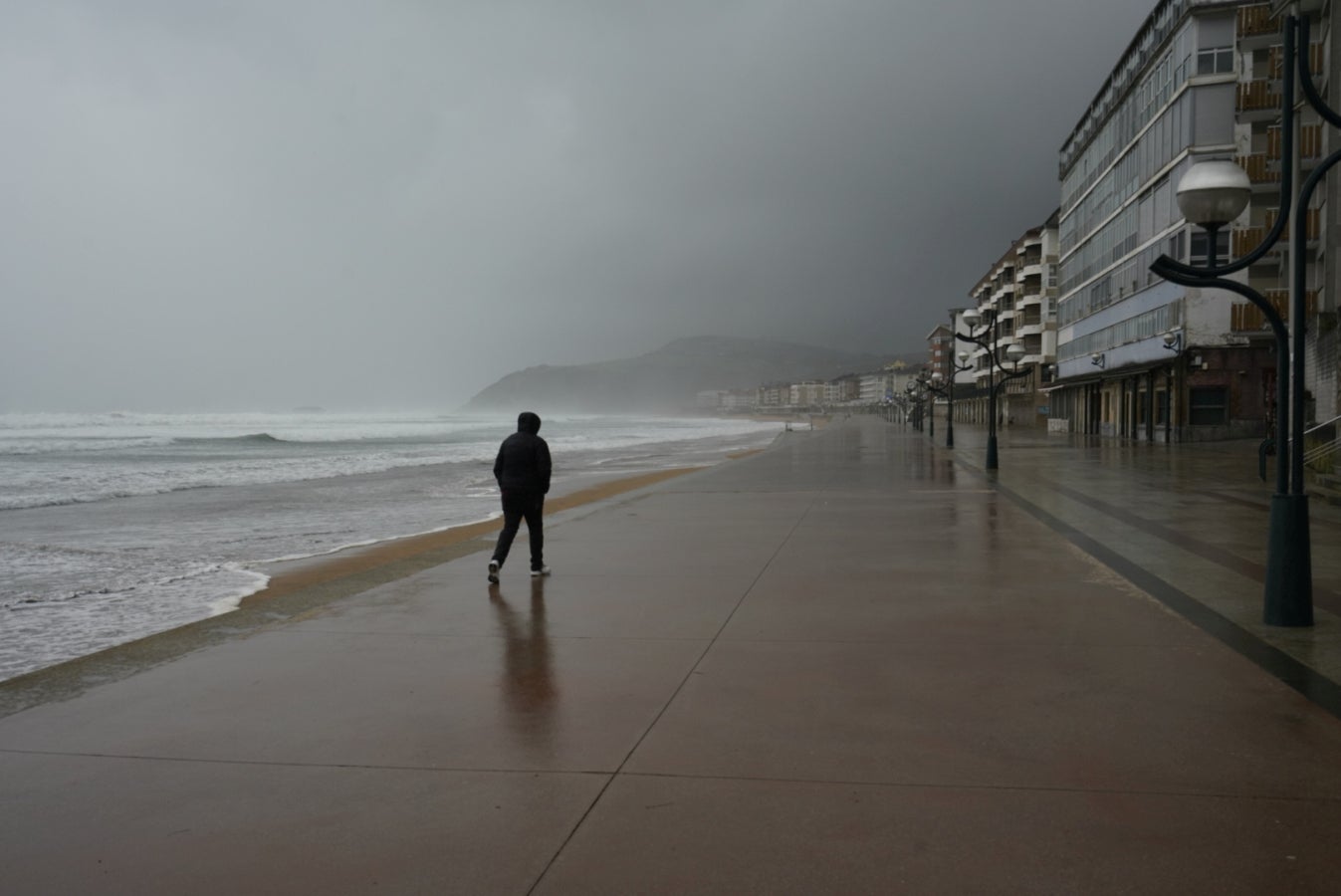 La borrasca &#039;Louis&#039; barre Gipuzkoa
