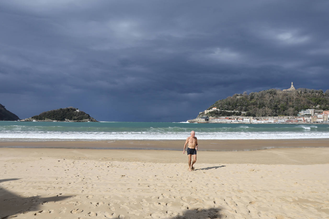 La borrasca &#039;Louis&#039; barre Gipuzkoa