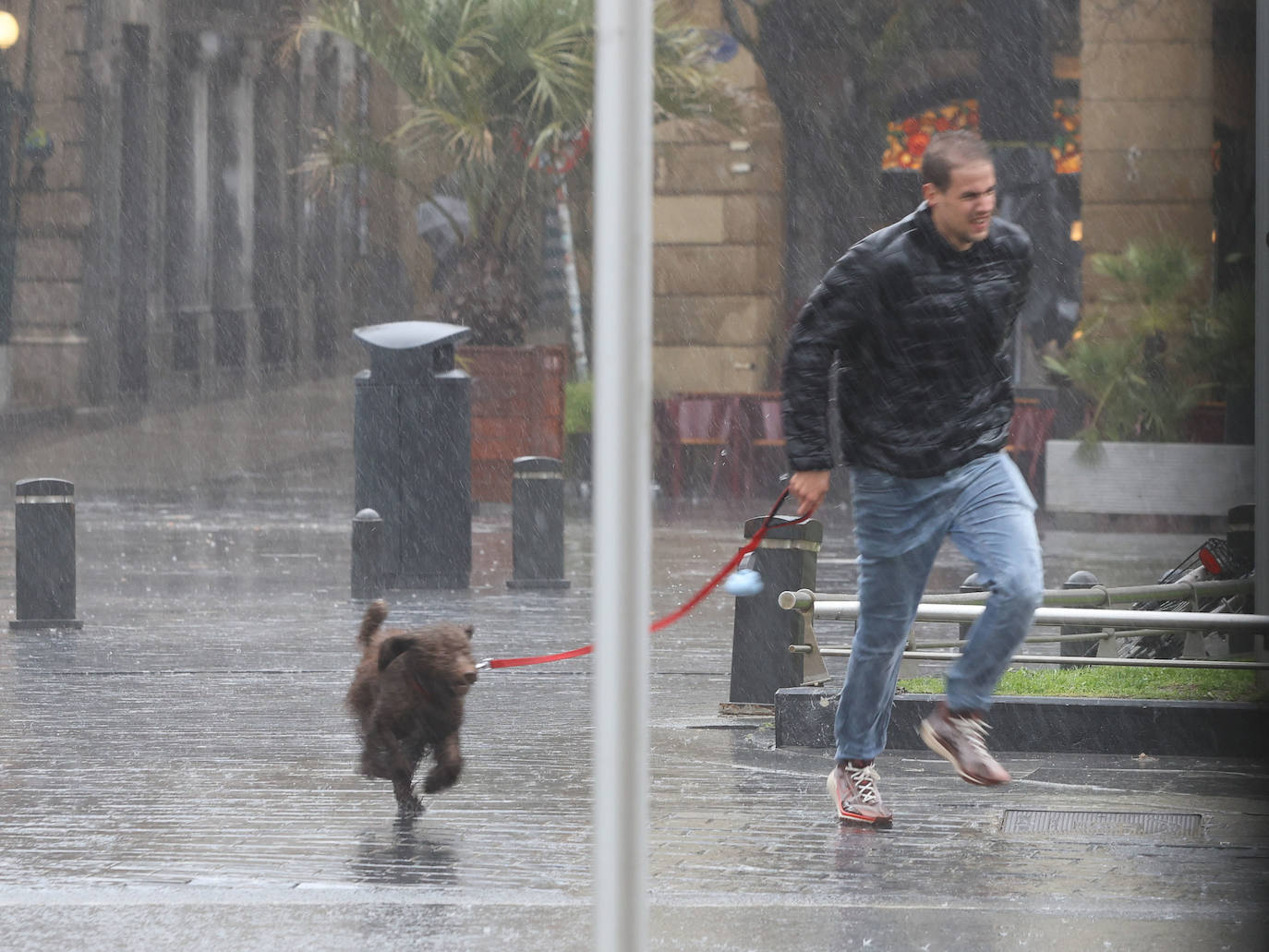 La borrasca &#039;Louis&#039; barre Gipuzkoa