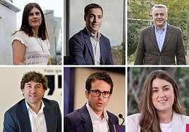 Los candidatos a lehendakari