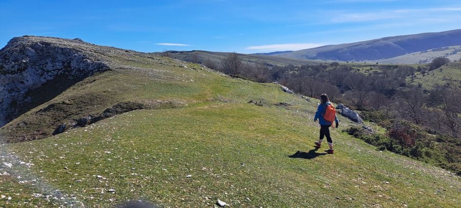 Unas espectaculares vistas desde la cima de Andia