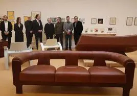 El sofá Orio, diseñado por Néstor Basterretxea.