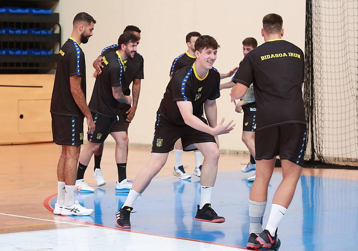 Imagen de un entrenamiento reciente del equipo.