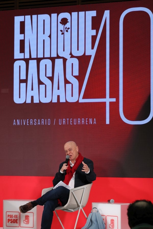 El PSE-EE homenajea a Enrique Casas en el 40 aniversario de su asesinato