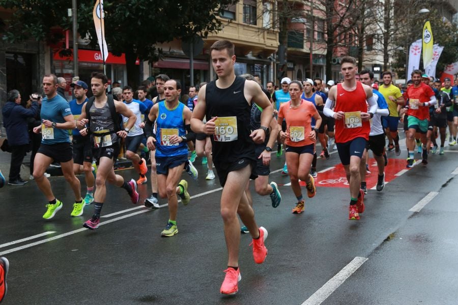 Éxito de la media maratón del Bidasoa