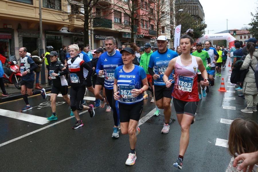 Éxito de la media maratón del Bidasoa