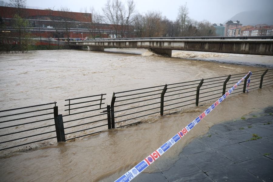 Gipuzkoa, en alerta por las fuertes lluvias